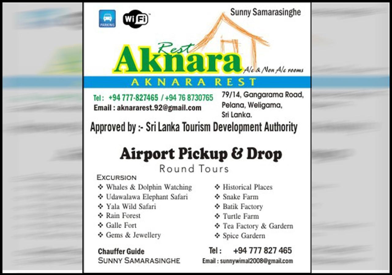 Aknara Rest Hotel Weligama Kültér fotó